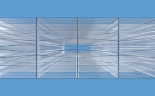 Meerwandige polycarbonaatplaten bieden een perfecte warmte-isolatie voor een constant aangenaam klimaat 