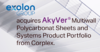 Exolon Group S.p.A. übernimmt AkyVer® Polycarbonat Produktportfolio von Corplex